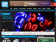 Tablet Screenshot of cairogossip.com